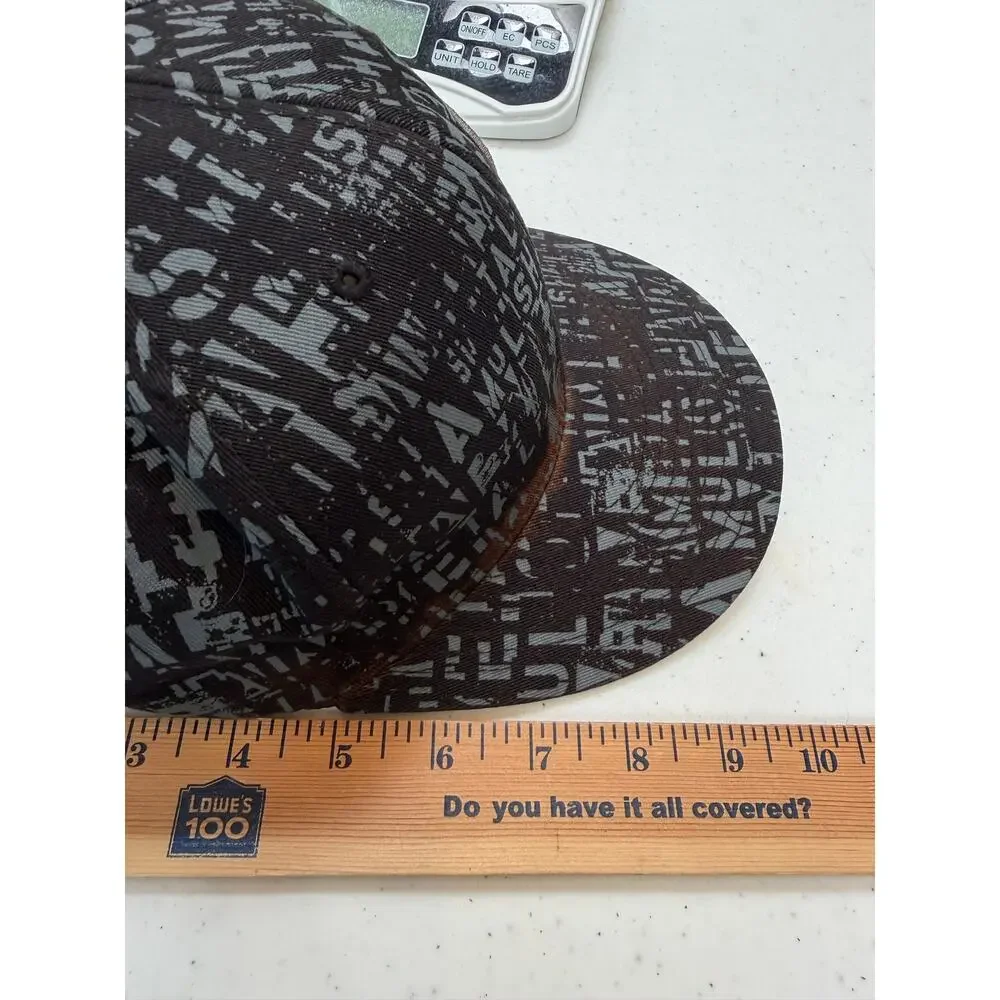 Metal Mulisha Black L XL Flexfit Fitted Cap Hat Motocross BMX Streetwear Logo